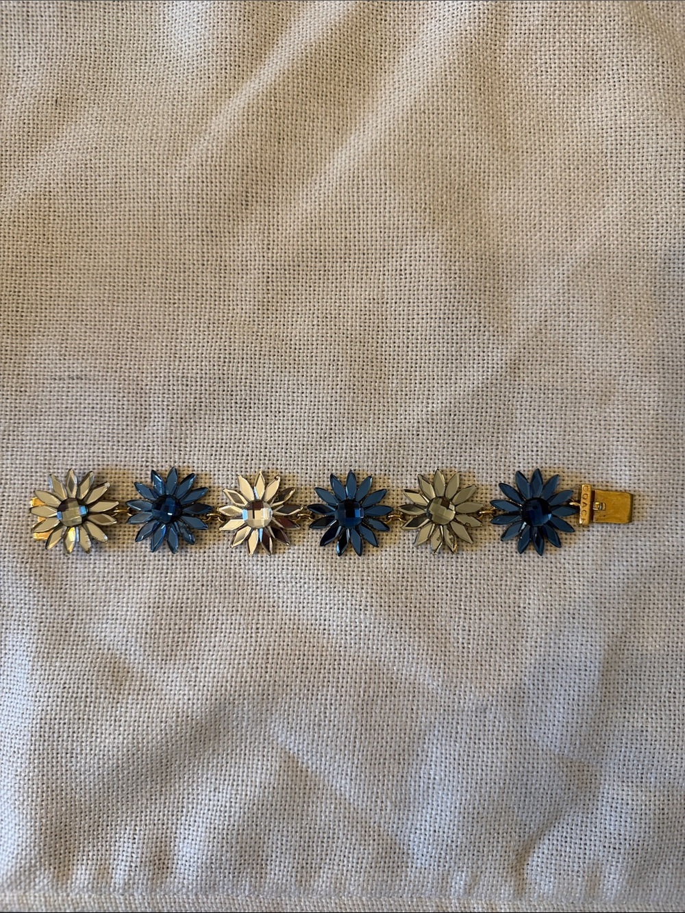 Vintage Coach Floral Bracelet